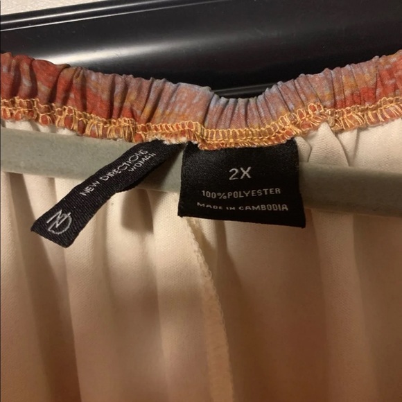 Orange bell sleeve top - Picture 2 of 4